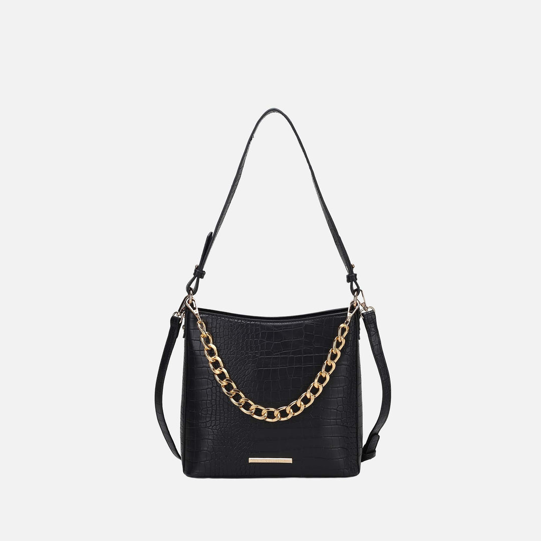 Hunter MKF Collection By Mia K Bizzy Embossed Shoulder Bag