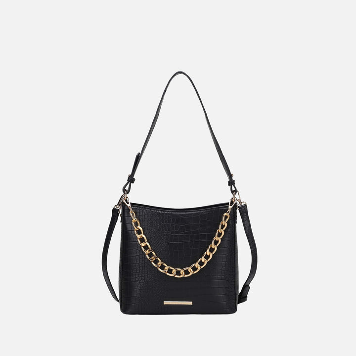 Hunter MKF Collection By Mia K Bizzy Embossed Shoulder Bag
