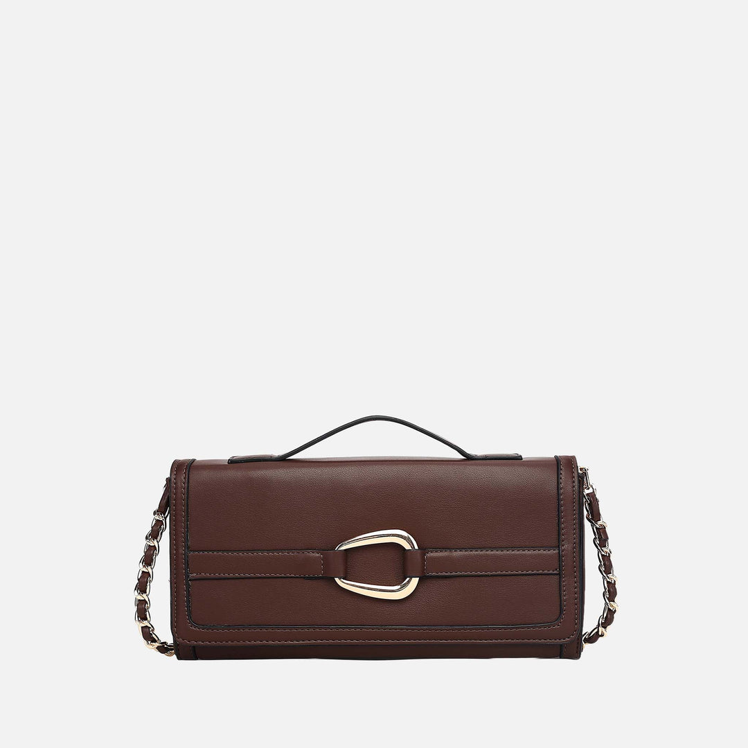 Navy MKF Collection By Mia K Arlena Crossbody Bag