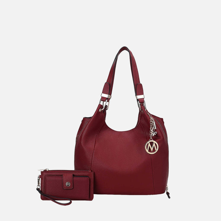 Pink MKF Collection By Mia K Calina Shoulder Bag