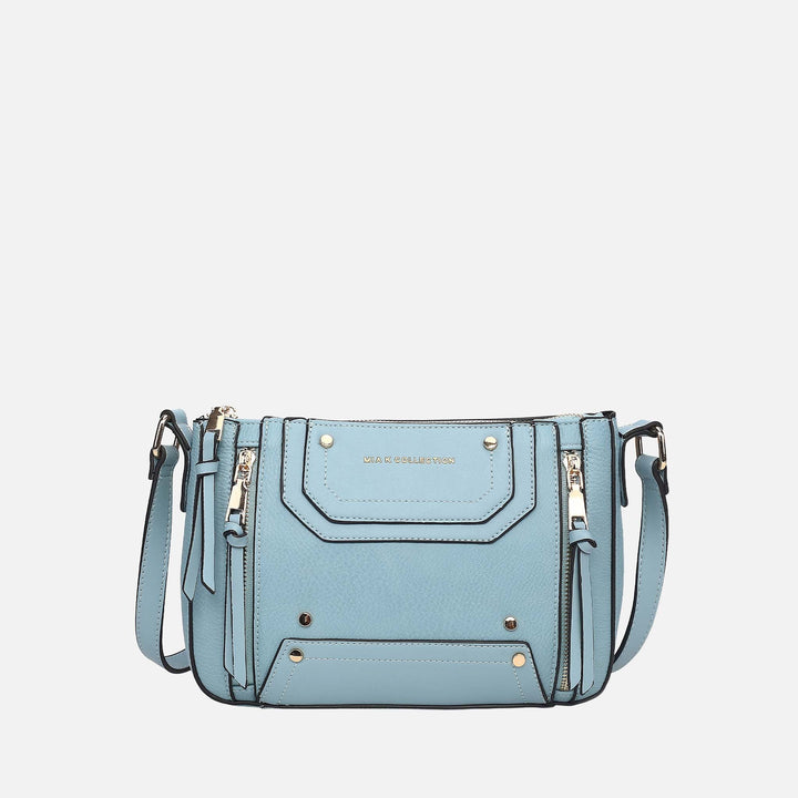 Wine MKF Collection By Mia K Noemi Shoulder Bag