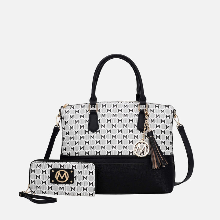 MKF Collection By Mia K Saylor Tote Bag And Wallet Set