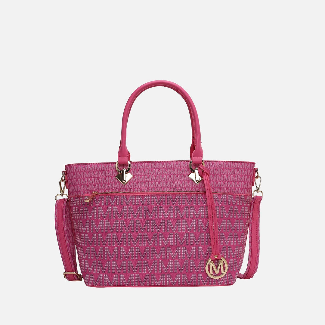 Fuchsia MKF Collection By Mia K Yonah Signature Tote Bag
