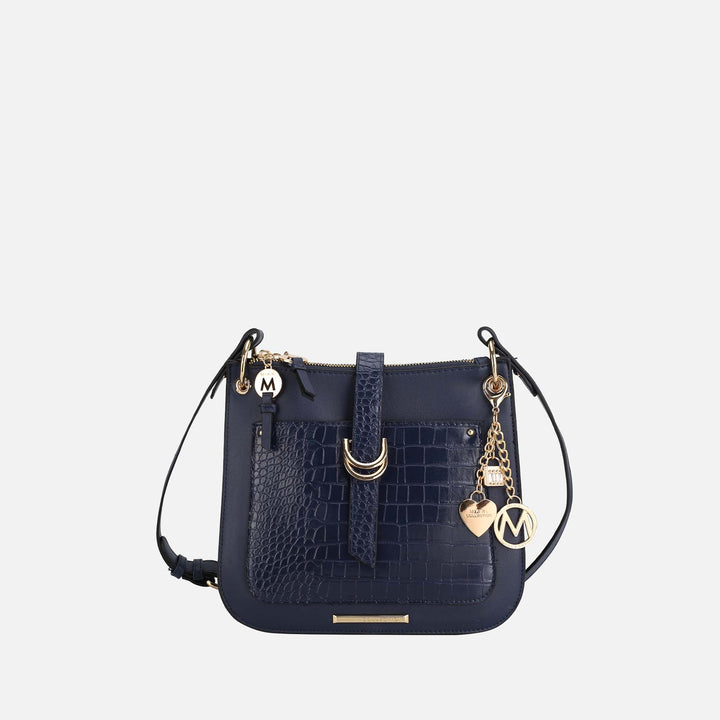 Wine MKF Collection By Mia K Kiltienne Crossbody Bag