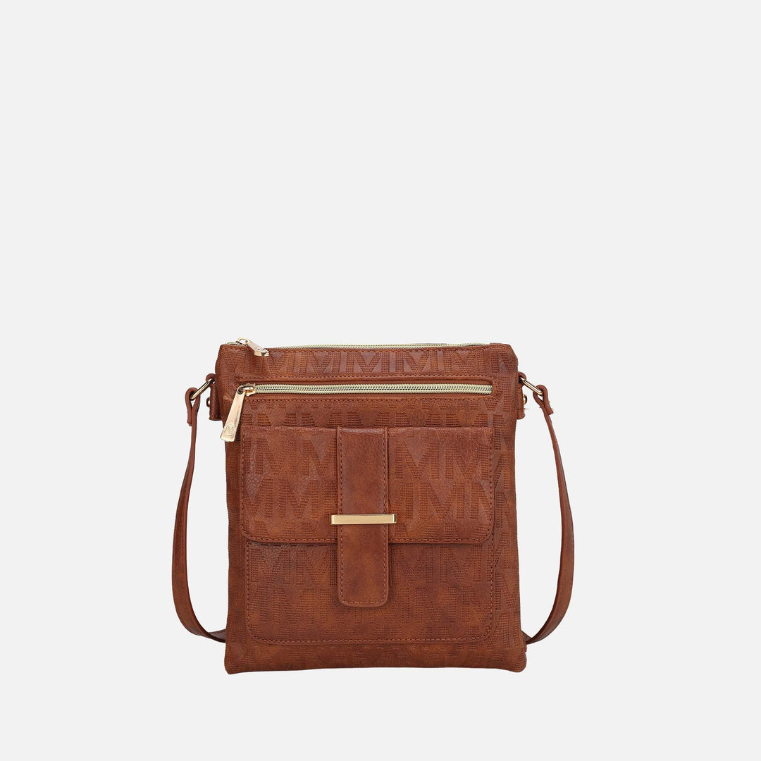 Red MKF Collection By Mia K Janni Signature Crossbody Bag
