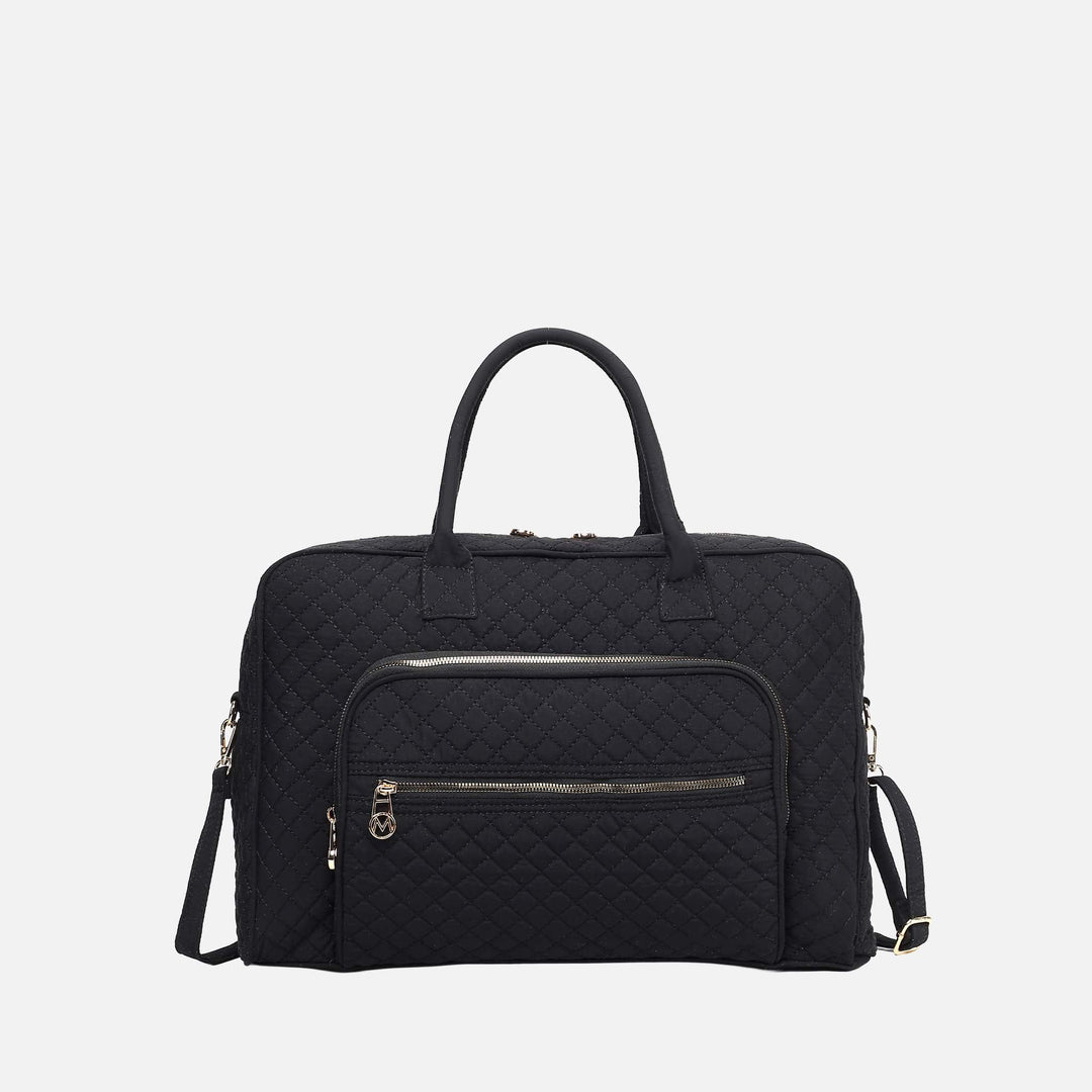 Purple MKF Collection By Mia K Jayla Weekender Bag