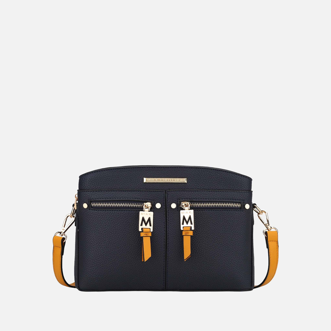 Wine MKF Collection By Mia K Zoely Crossbody Bag