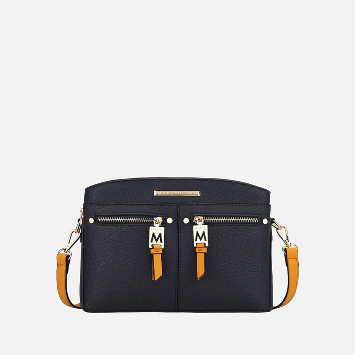 Wine MKF Collection By Mia K Zoely Crossbody Bag