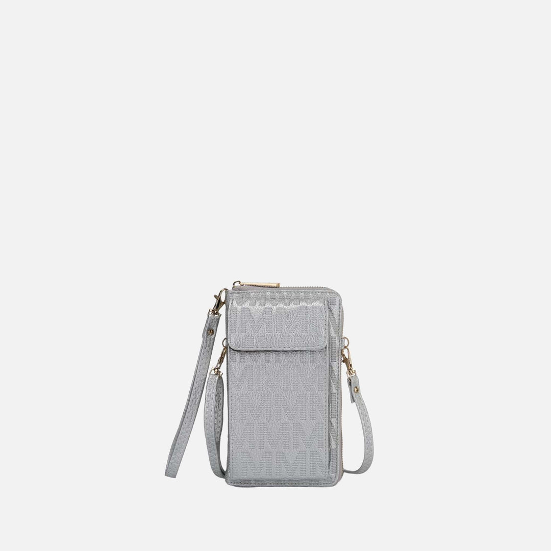 Mustard MKF Collection By Mia K Caddy Signature Phone Crossbody