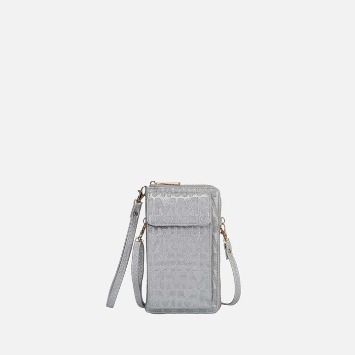 Mustard MKF Collection By Mia K Caddy Signature Phone Crossbody