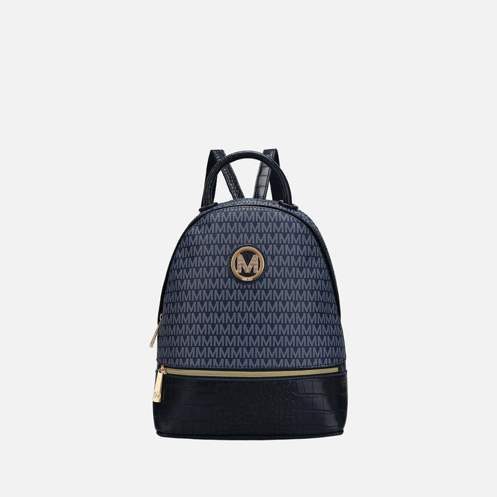 Tan MKF Collection By Mia K Denice Signature Backpack