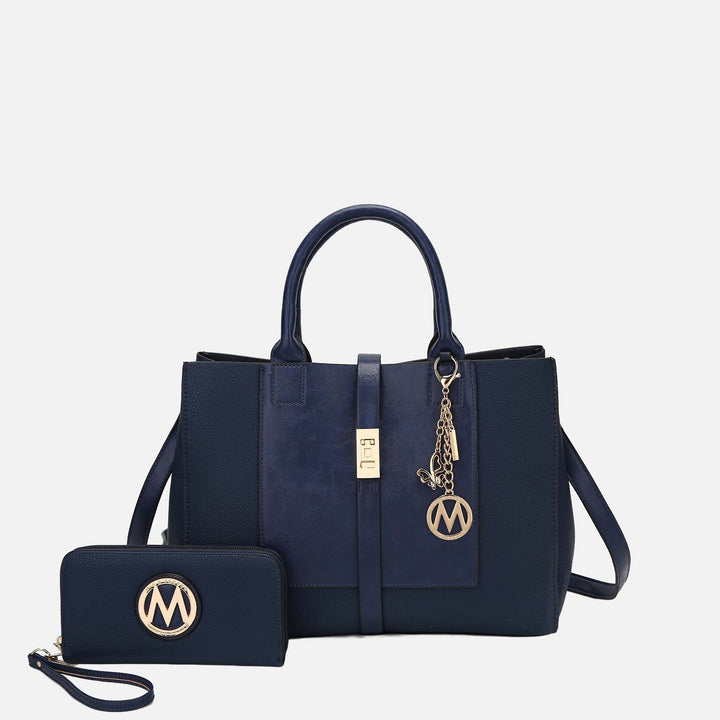 MKF Collection By Mia K Yola Shoulder Bag And Wallet Set