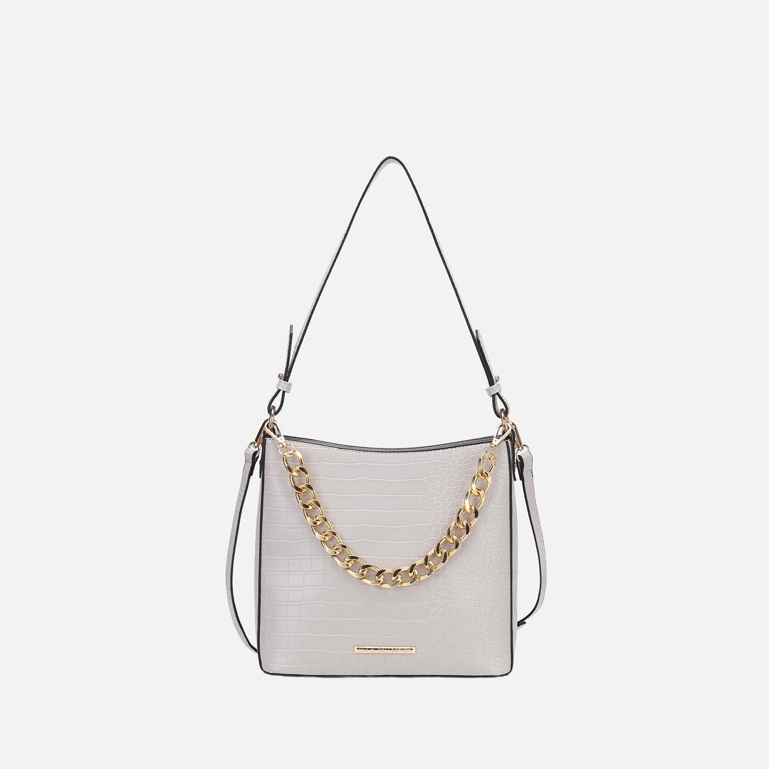 MKF Collection By Mia K Bizzy Embossed Shoulder Bag