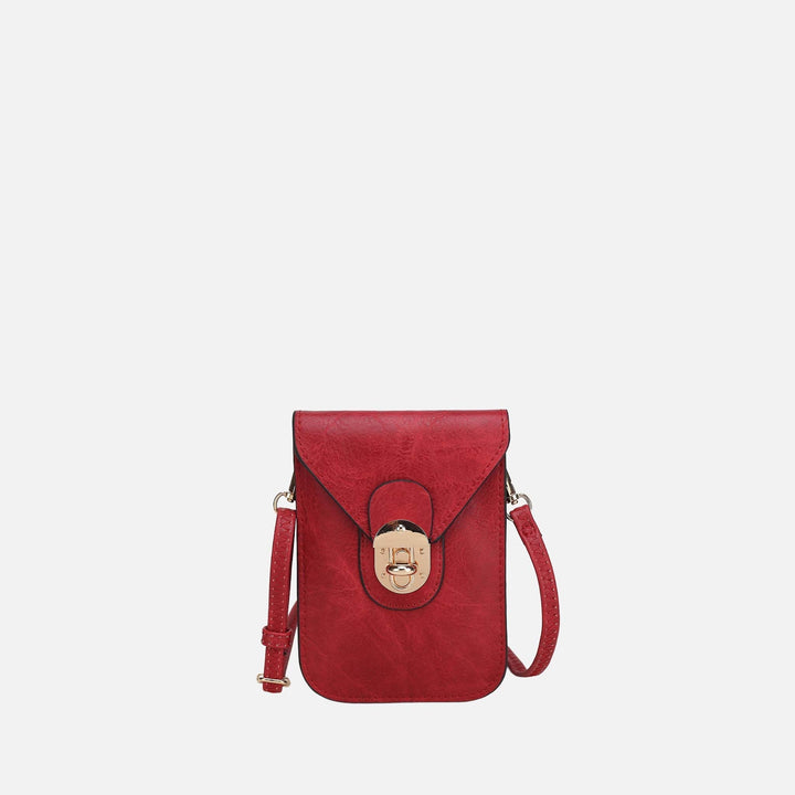 Black MKF Collection By Mia K Kianna Phone Crossbody Bag