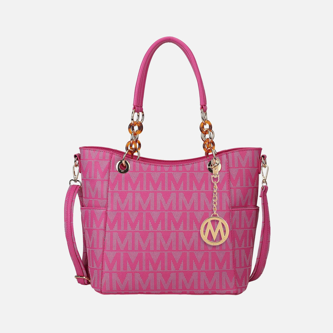 MKF Collection By Mia K Kissaten Signature Tote Bag