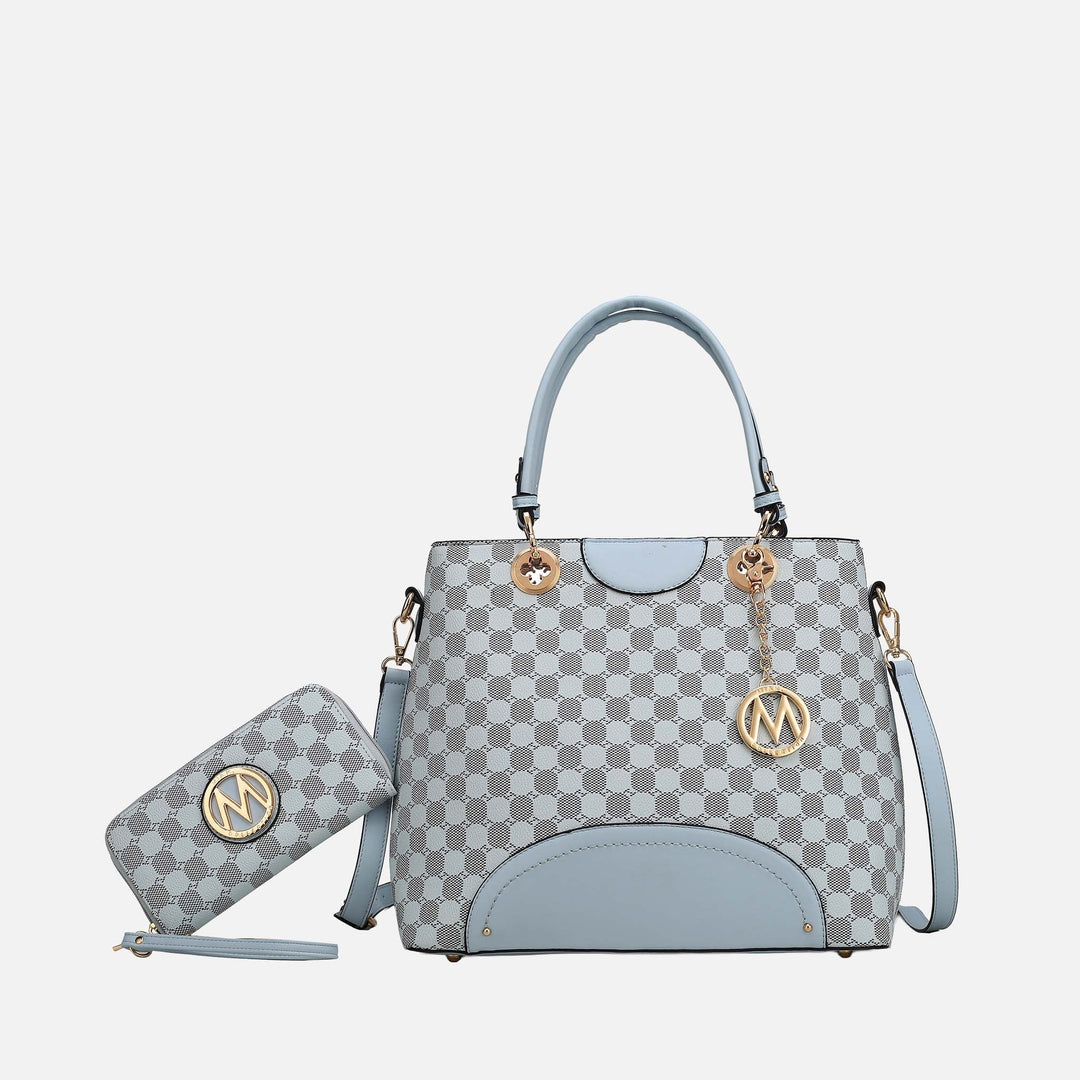 MKF Collection By Mia K Gabriella Handbag And Wallet Set