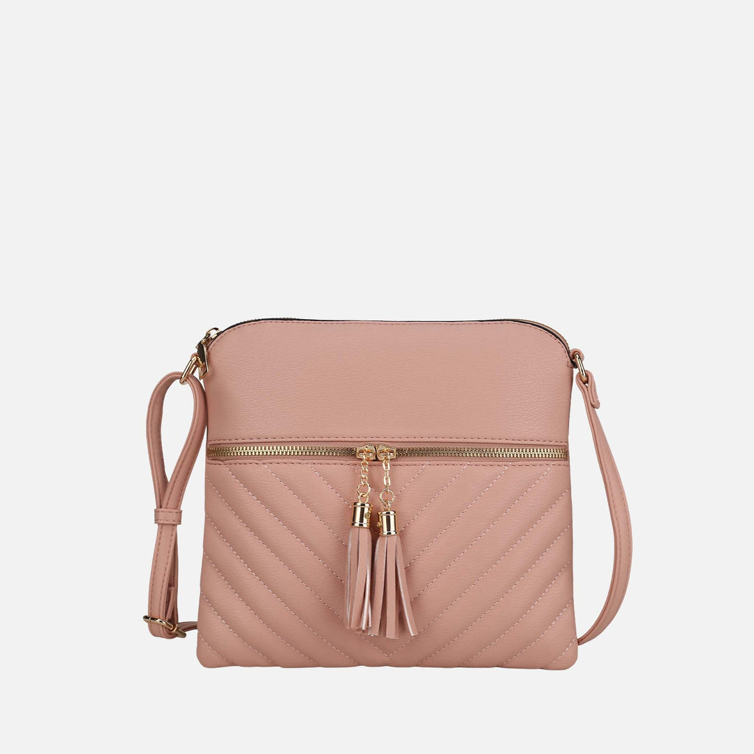MKF Collection By Mia K Winnie Quilted Crossbody