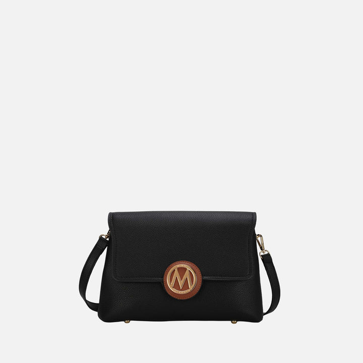 Midnight Blue MKF Collection By Mia K Johanna Multi Compartment Crossbody Bag