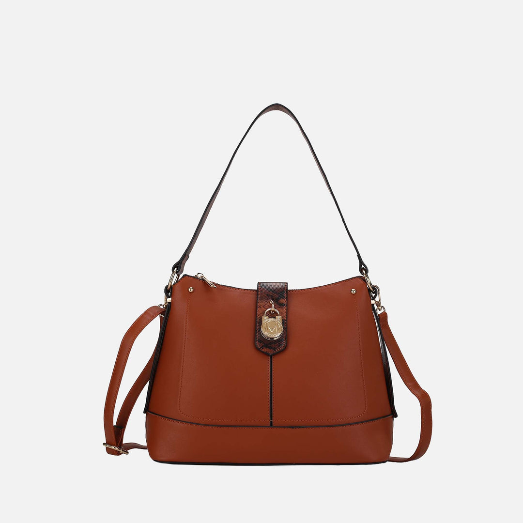 Olive MKF Collection By Mia K Ezra Shoulder Bag