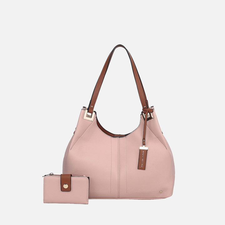 Charcoal Gray MKF Collection By Mia K Estelle Shoulder Bag