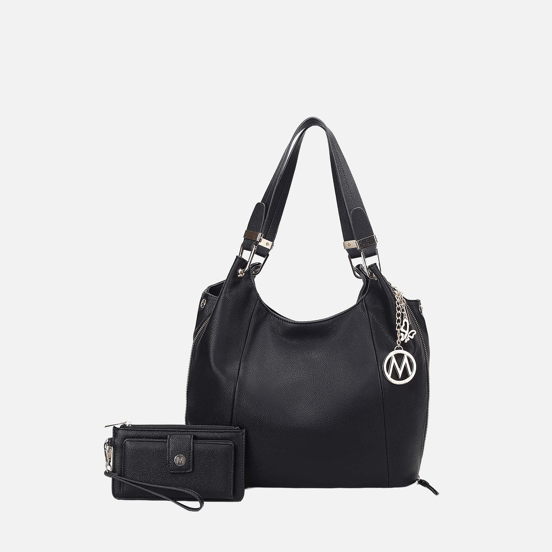 Light Blue MKF Collection By Mia K Calina Shoulder Bag