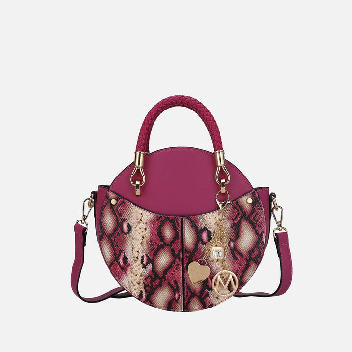 Solid Taupe MKF Collection By Mia K Camille Crossbody Bag
