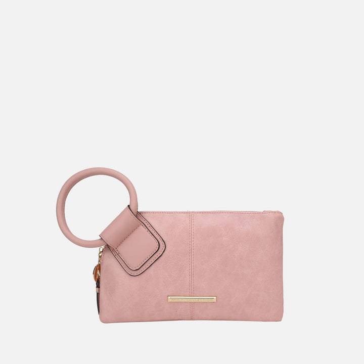 Pewter MKF Collection By Mia K Simone Clutch Wristlet