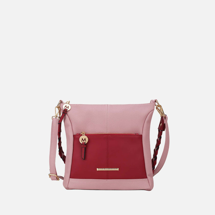 Stone Grey MKF Collection By Mia K Nala Shoulder Bag