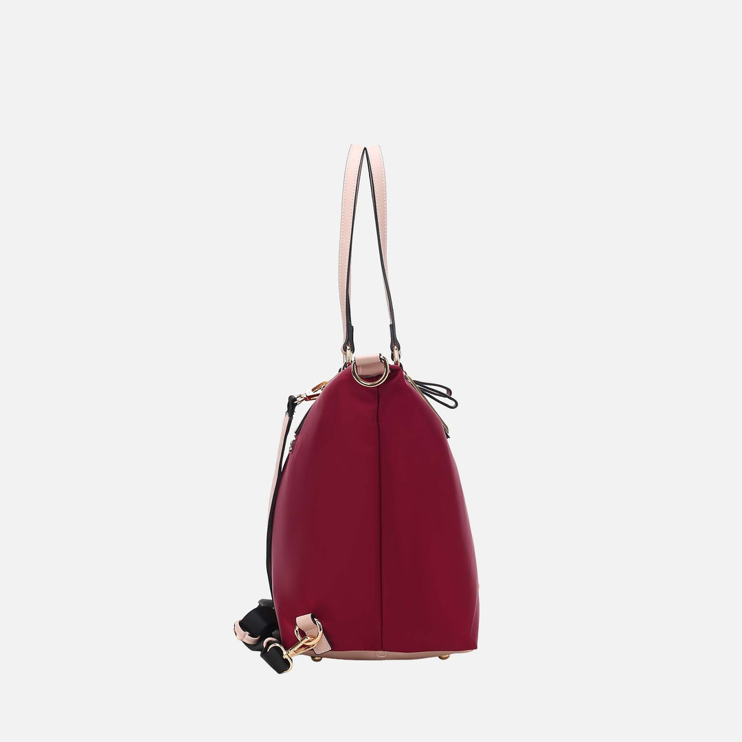Coffee MKF Collection By Mia K Layla Convertible Weekender