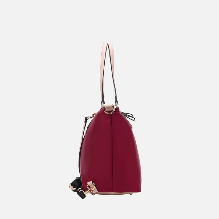 Coffee MKF Collection By Mia K Layla Convertible Weekender