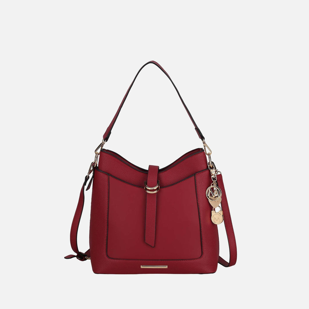 Black MKF Collection By Mia K Geneva Shoulder Bag