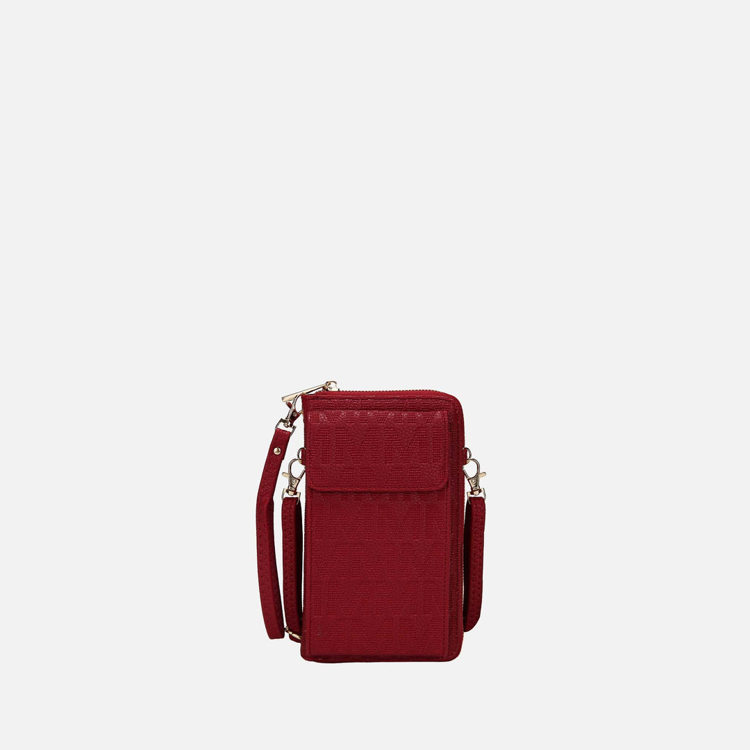 Gold MKF Collection By Mia K Caddy Signature Phone Crossbody