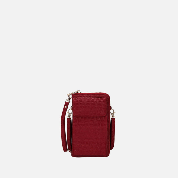 Gold MKF Collection By Mia K Caddy Signature Phone Crossbody