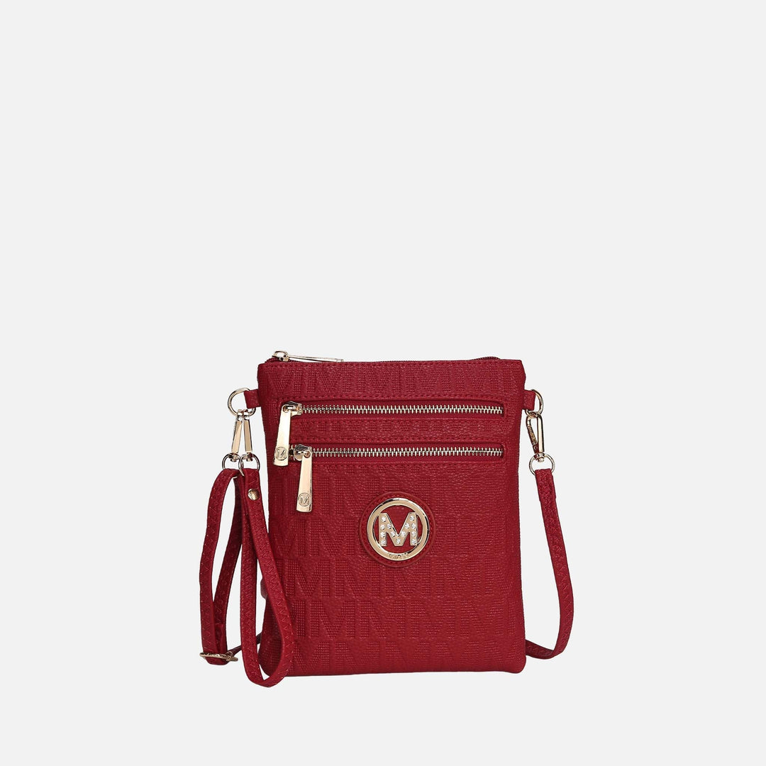 Midnight Blue MKF Collection By Mia K Andrea Signature Crossbody Bag