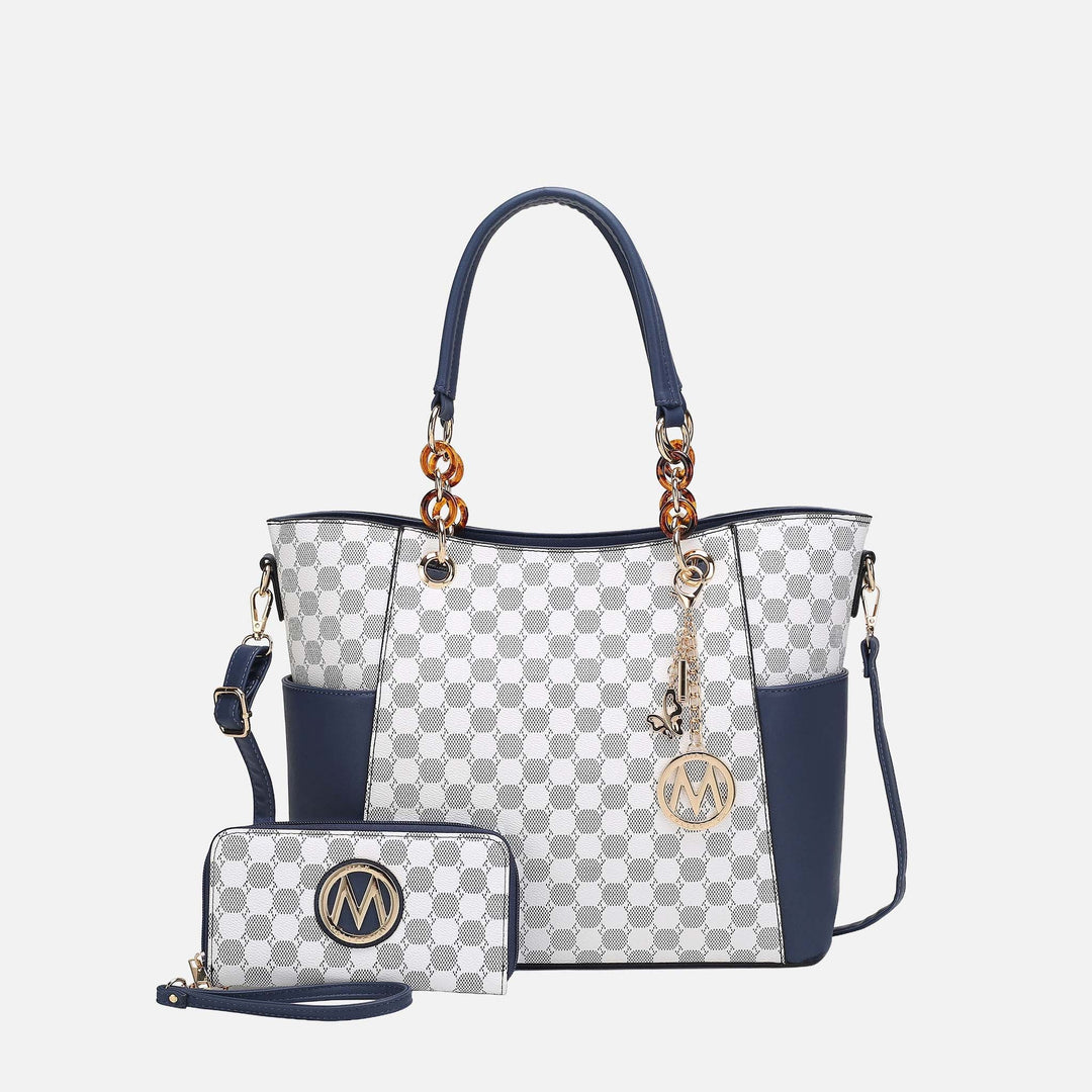 MKF Collection By Mia K Merlina Tote Bag And Wallet Set