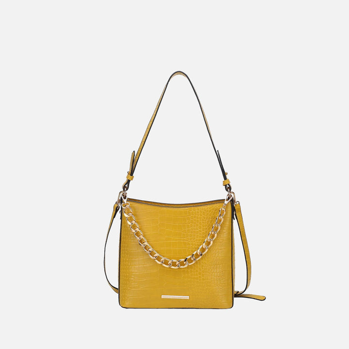 MKF Collection By Mia K Bizzy Embossed Shoulder Bag