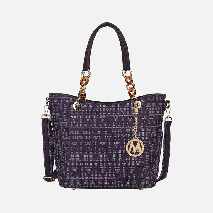 MKF Collection By Mia K Kissaten Signature Tote Bag