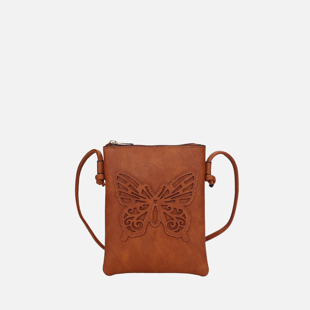 Black MKF Collection By Mia K Skyli Crossbody Bag
