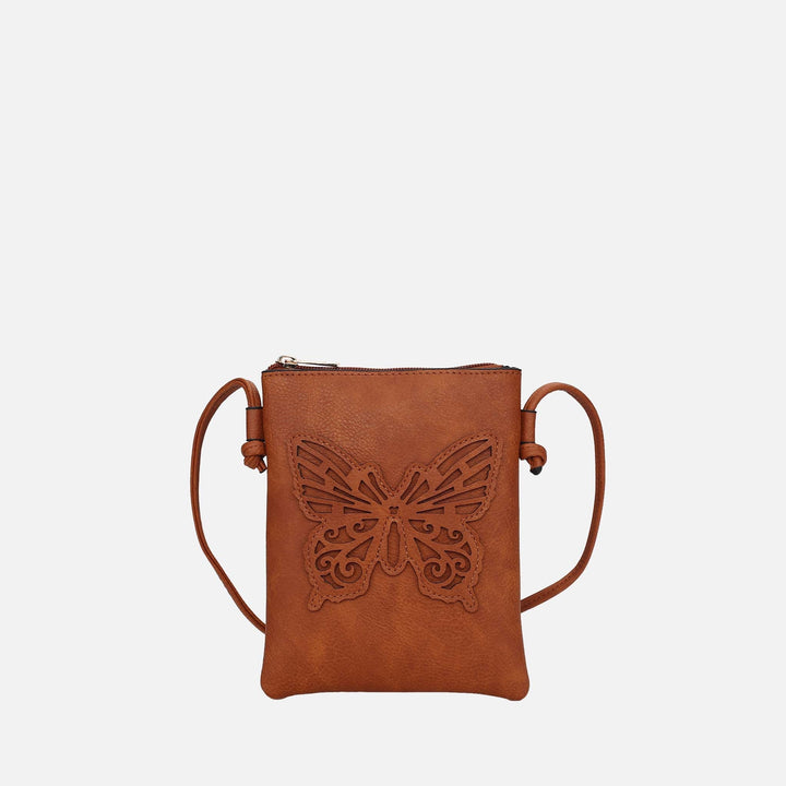Black MKF Collection By Mia K Skyli Crossbody Bag