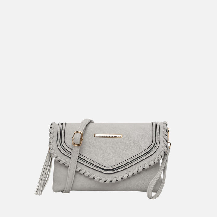 Pewter MKF Collection By Mia K Remi Shoulder Bag