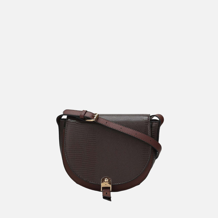 Pink MKF Collection By Mia K Adalyn Embossed Crossbody Bag