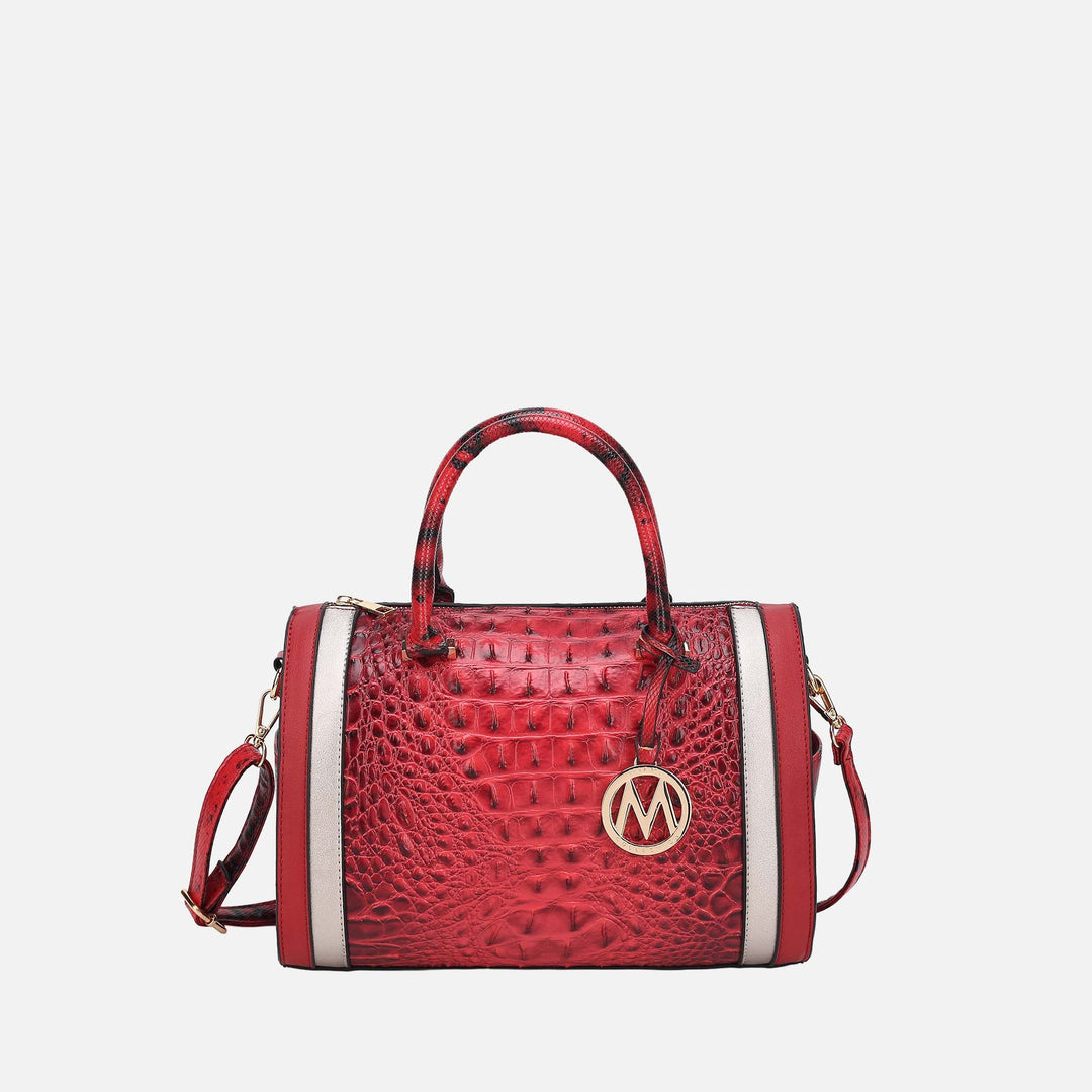 MKF Collection By Mia K Eleanor Embossed Shoulder Bag