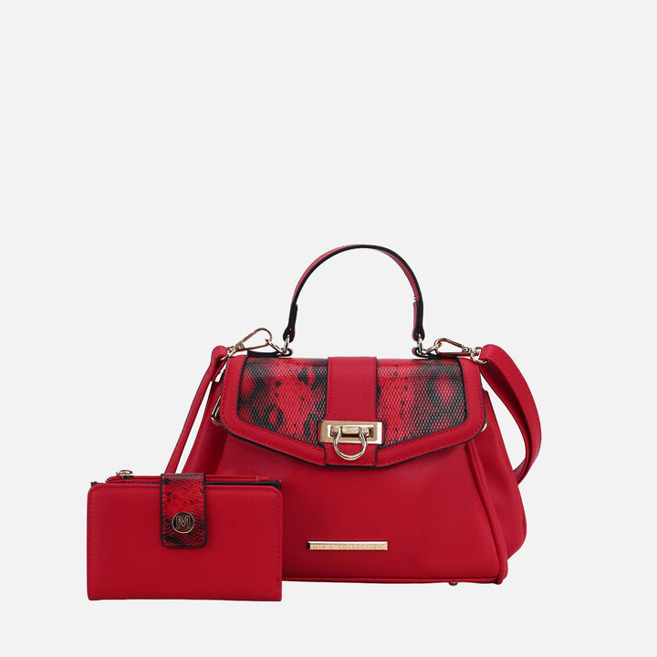 MKF Collection By Mia K Geny Shoulder Bag And Set