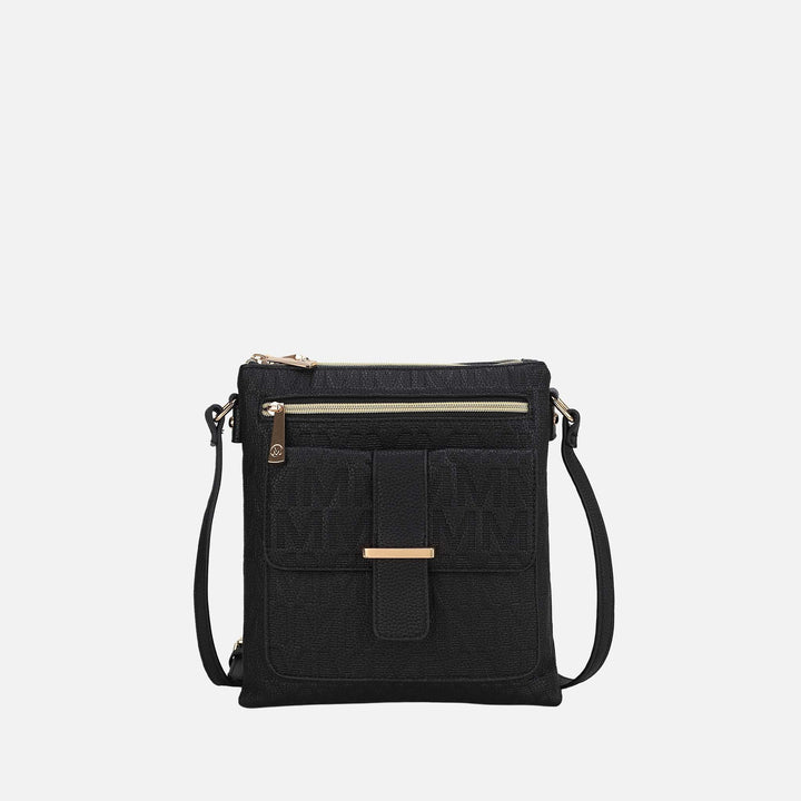 Camel MKF Collection By Mia K Janni Signature Crossbody Bag