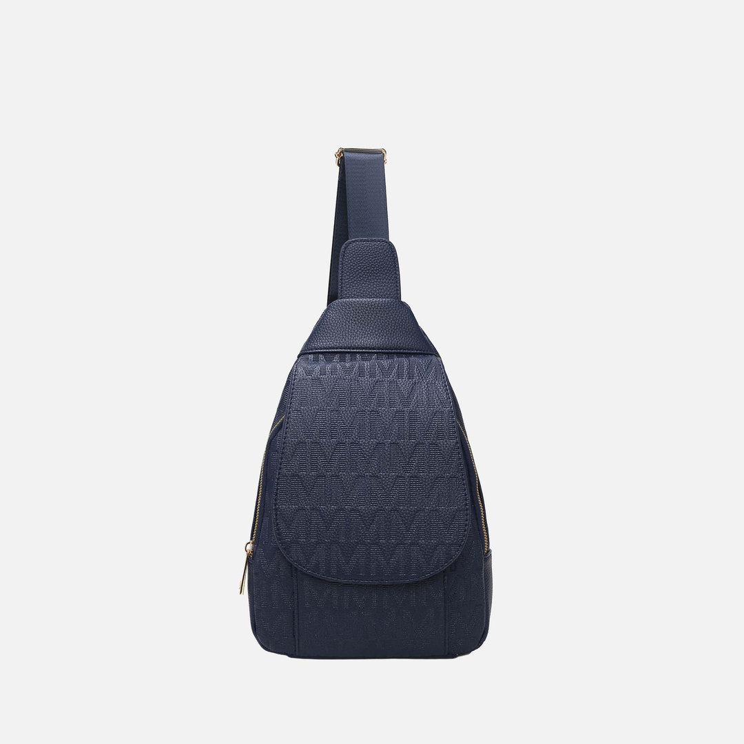 Taupe MKF Collection By Mia K Cleisy Sling Bag