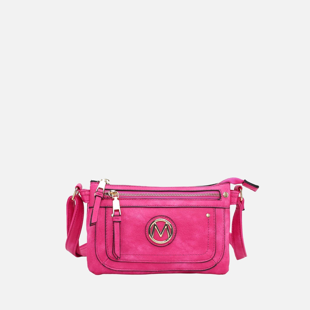 Coffee MKF Collection By Mia K Elaina Crossbody Bag