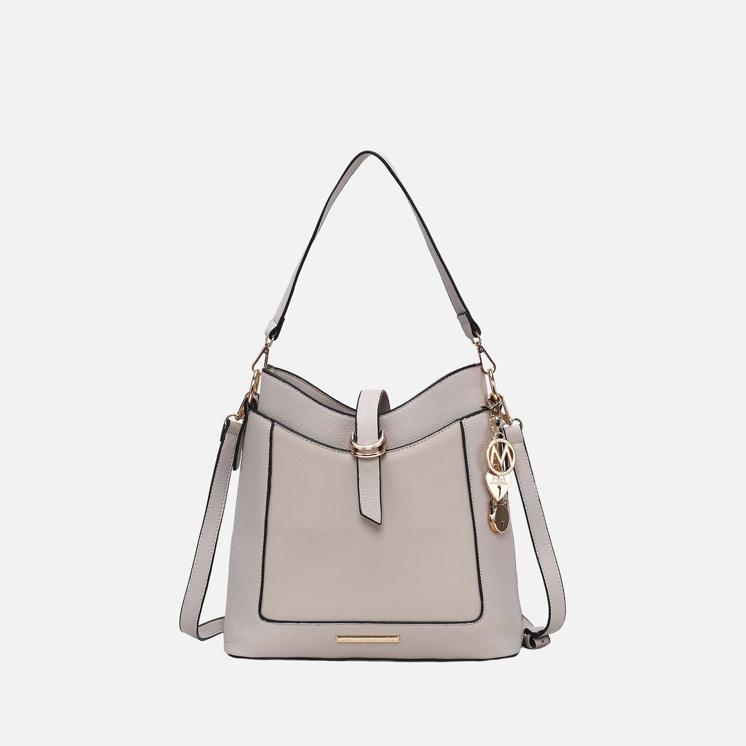 Blush MKF Collection By Mia K Geneva Shoulder Bag