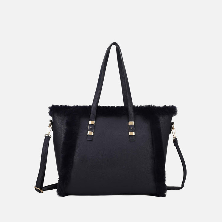 Grey MKF Collection By Mia K Liza Tote Bag