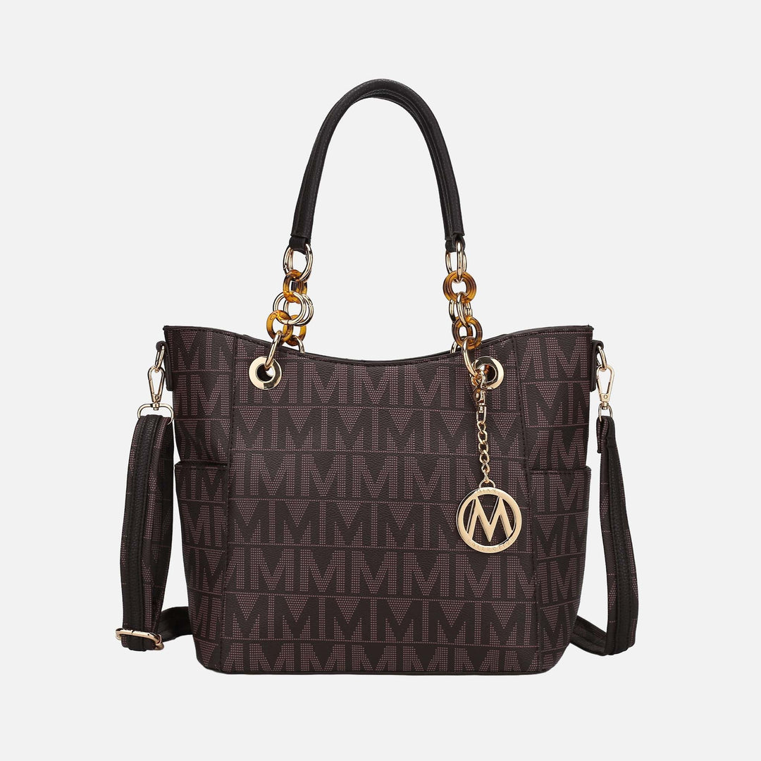 MKF Collection By Mia K Kissaten Signature Tote Bag