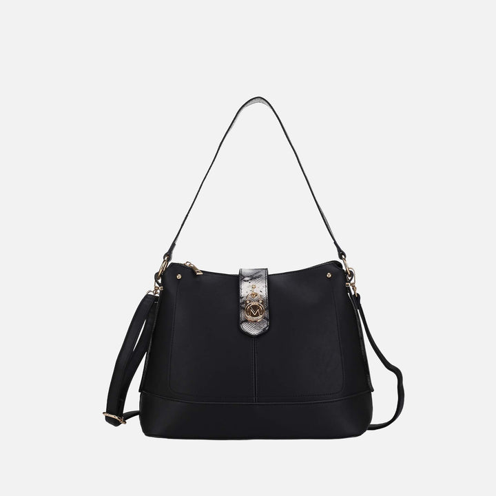 Navy MKF Collection By Mia K Ezra Shoulder Bag